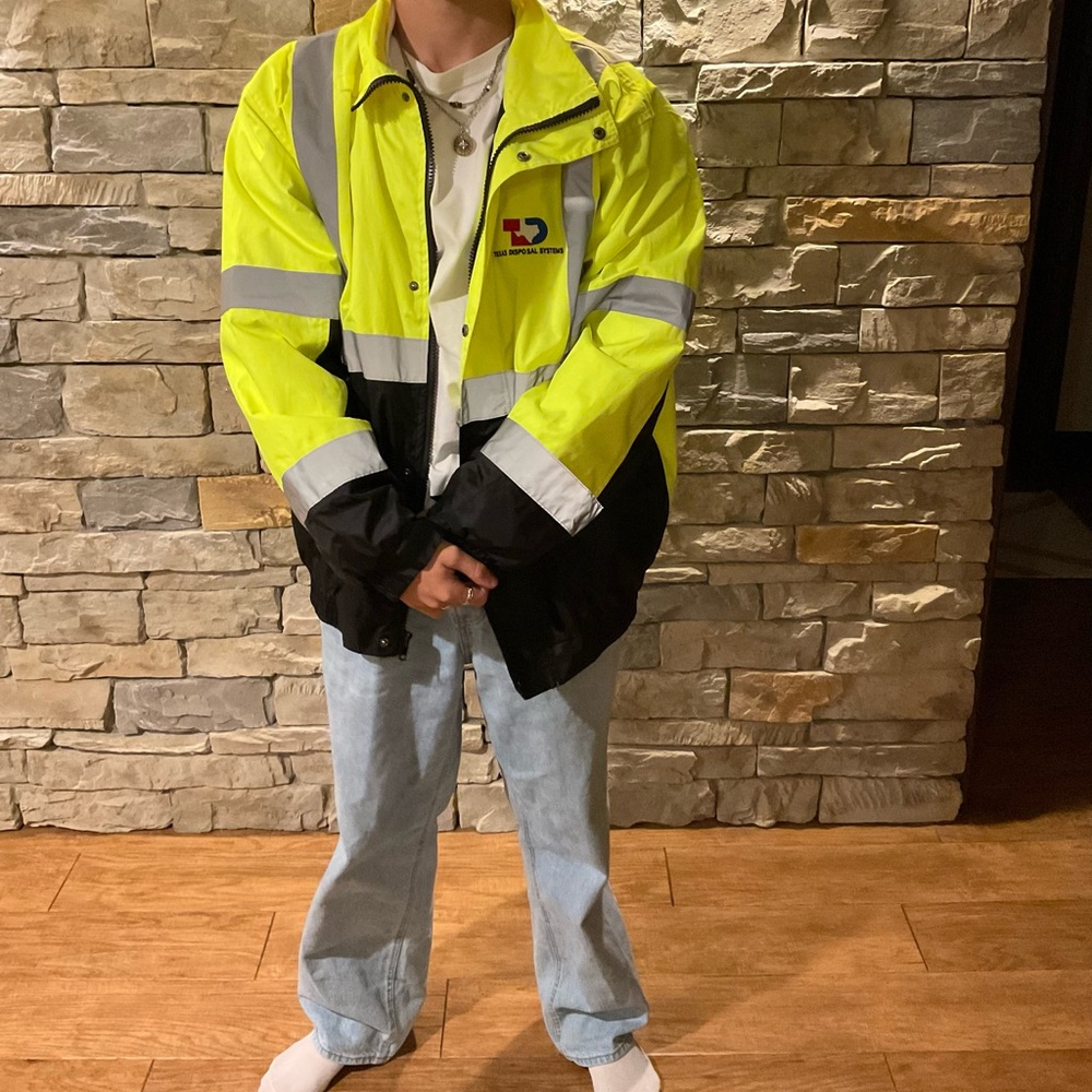 Super Cool Texas Disposal Systems Jacket. Excellent condition. XLarge